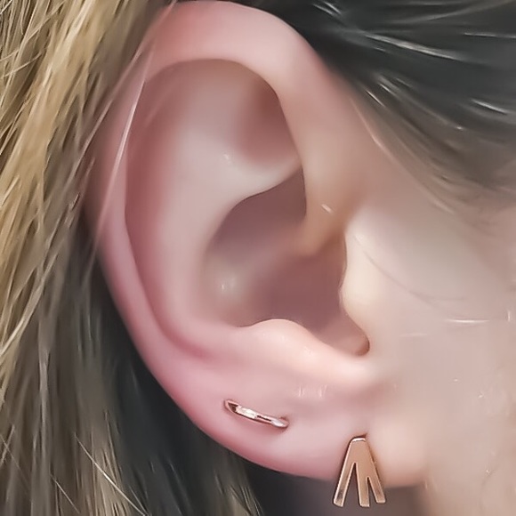 Moodtherapy Jewelry Orbital Earrings 2 Hole Studs Poshmark